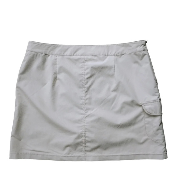 Avia Sports Athletic Athleisure Skort, Tan, L - Picture 6 of 8